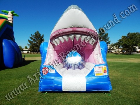 Jaws Slip N Slide rental, shark water slide rentals
